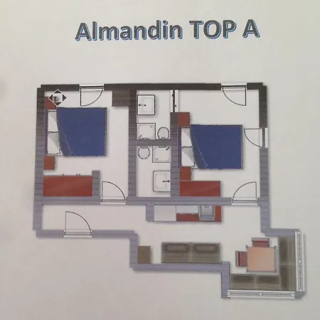 Апартаменты Almandin *